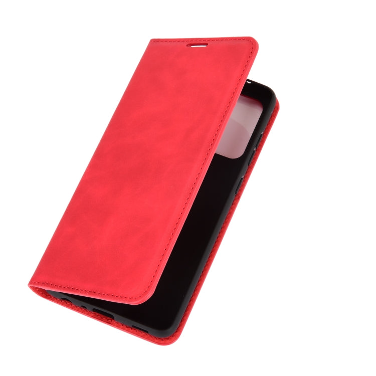 For Samsung Galaxy A52 5G / 4G Retro-skin Business Magnetic Suction Leather Case with Holder & Card Slots & Wallet