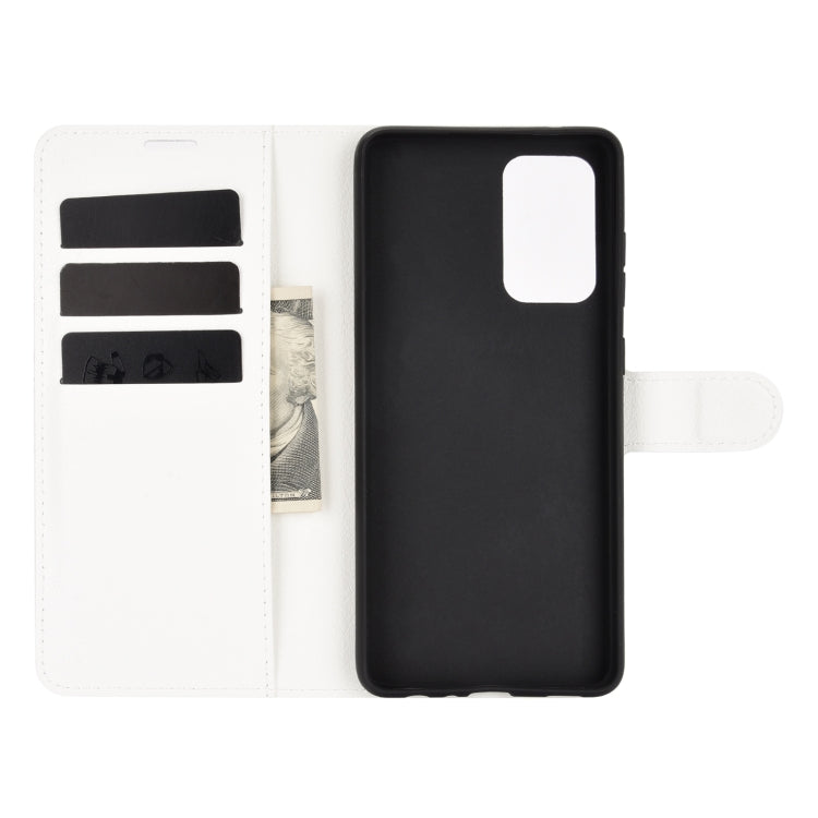 For Samsung Galaxy A52 5G / 4G Litchi Texture Horizontal Flip Protective Case with Holder & Card Slots & Wallet