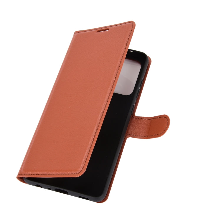 For Samsung Galaxy A52 5G / 4G Litchi Texture Horizontal Flip Protective Case with Holder & Card Slots & Wallet