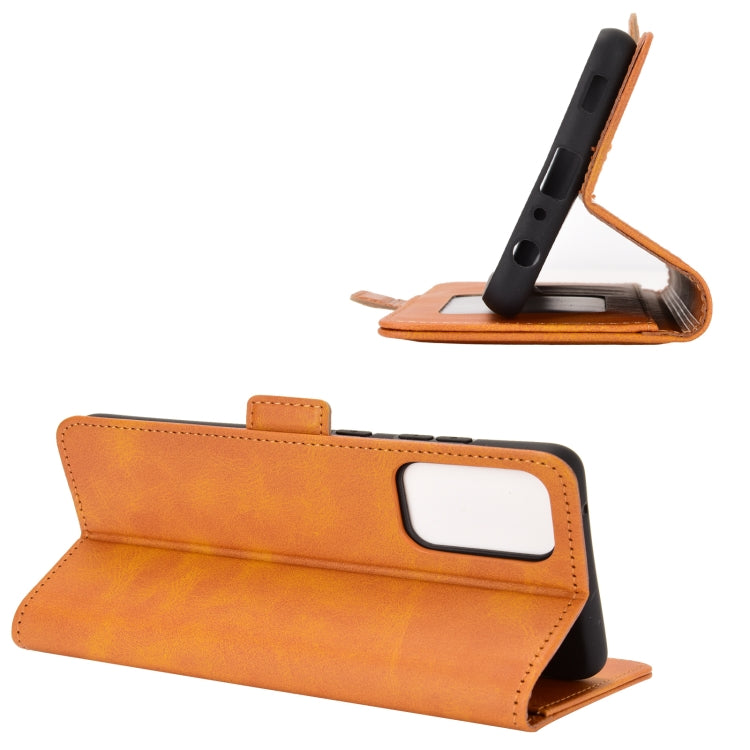 For Samsung Galaxy A72 5G / 4G Dual-side Magnetic Buckle Horizontal Flip Leather Case with Holder & Card Slots & Wallet