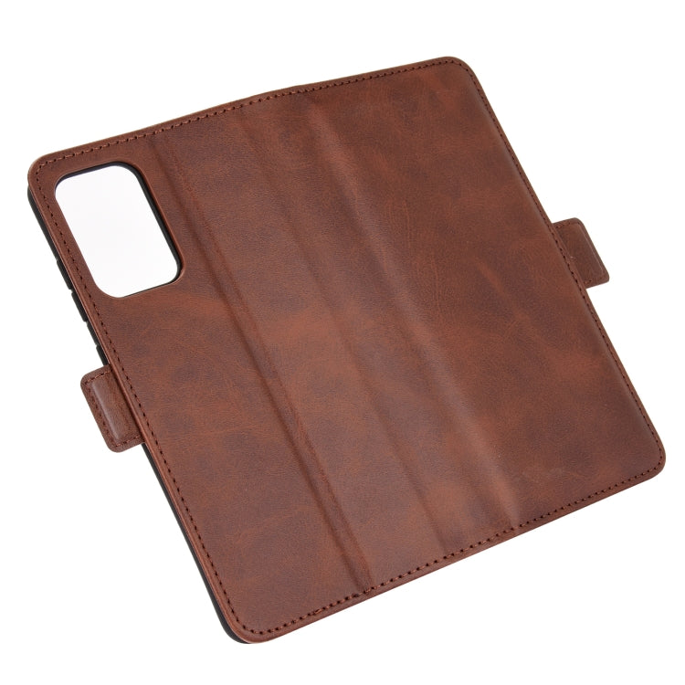 For Samsung Galaxy A72 5G / 4G Dual-side Magnetic Buckle Horizontal Flip Leather Case with Holder & Card Slots & Wallet