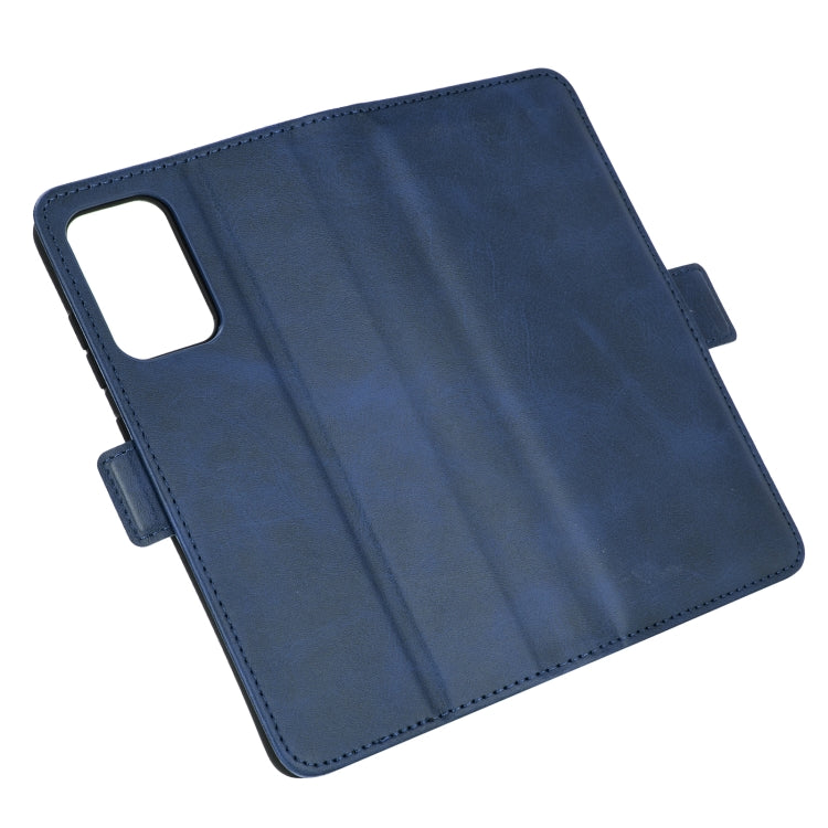For Samsung Galaxy A72 5G / 4G Dual-side Magnetic Buckle Horizontal Flip Leather Case with Holder & Card Slots & Wallet