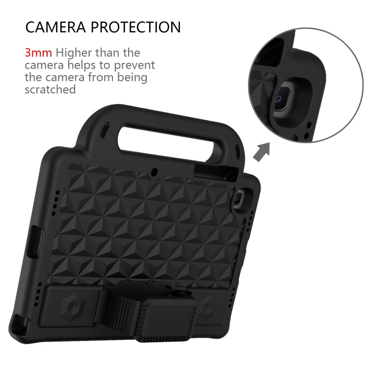 For Galaxy Tab S6 Lite P610/P615 Diamond Series EVA  Anti-Fall Shockproof Sleeve Protective Shell Case with Holder & Strap