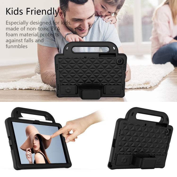 For Galaxy Tab S6 Lite P610/P615 Diamond Series EVA  Anti-Fall Shockproof Sleeve Protective Shell Case with Holder & Strap