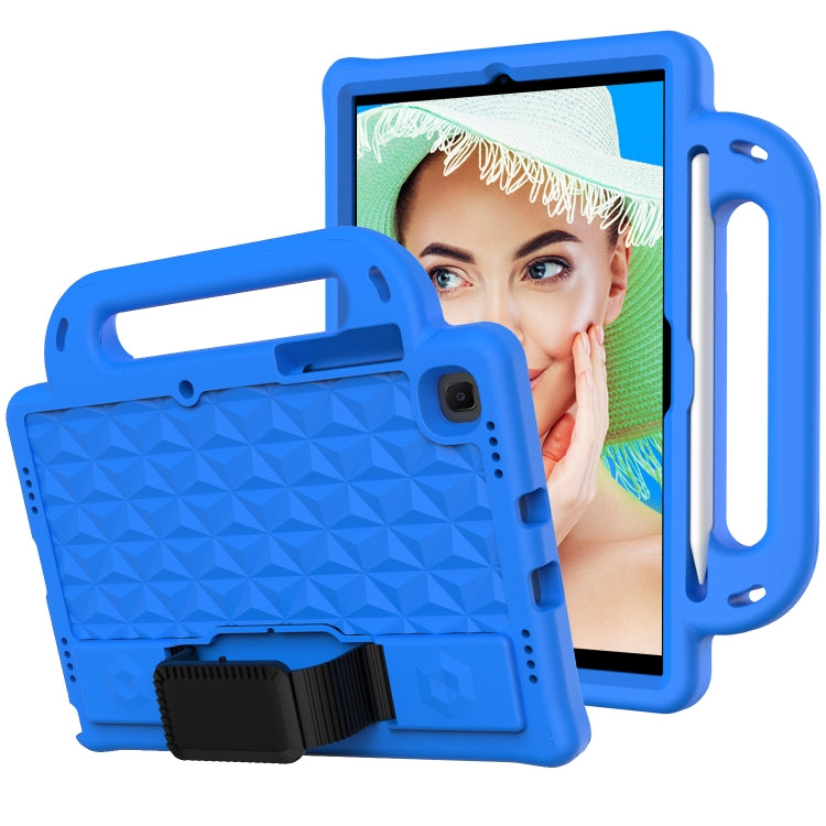 For Galaxy Tab S6 Lite P610/P615 Diamond Series EVA  Anti-Fall Shockproof Sleeve Protective Shell Case with Holder & Strap