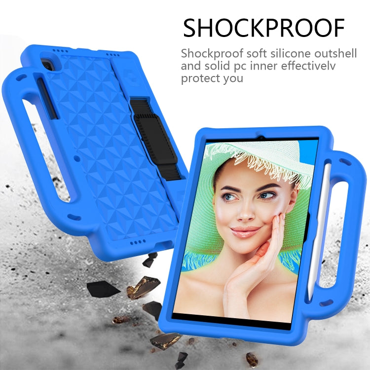 For Galaxy Tab S6 Lite P610/P615 Diamond Series EVA  Anti-Fall Shockproof Sleeve Protective Shell Case with Holder & Strap
