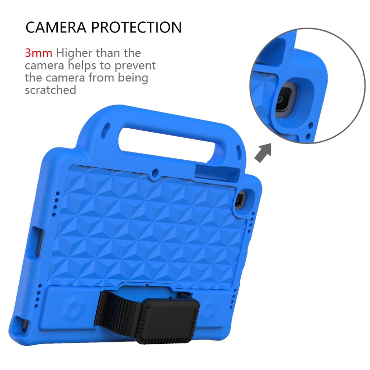 For Galaxy Tab S6 Lite P610/P615 Diamond Series EVA  Anti-Fall Shockproof Sleeve Protective Shell Case with Holder & Strap