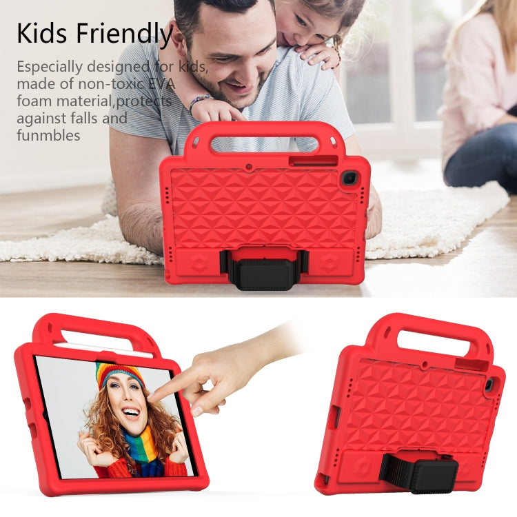 For Galaxy Tab S6 Lite P610/P615 Diamond Series EVA  Anti-Fall Shockproof Sleeve Protective Shell Case with Holder & Strap
