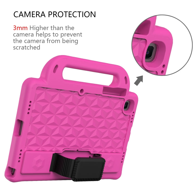 For Galaxy Tab S6 Lite P610/P615 Diamond Series EVA  Anti-Fall Shockproof Sleeve Protective Shell Case with Holder & Strap