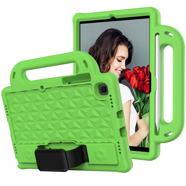 For Galaxy Tab S6 Lite P610/P615 Diamond Series EVA  Anti-Fall Shockproof Sleeve Protective Shell Case with Holder & Strap