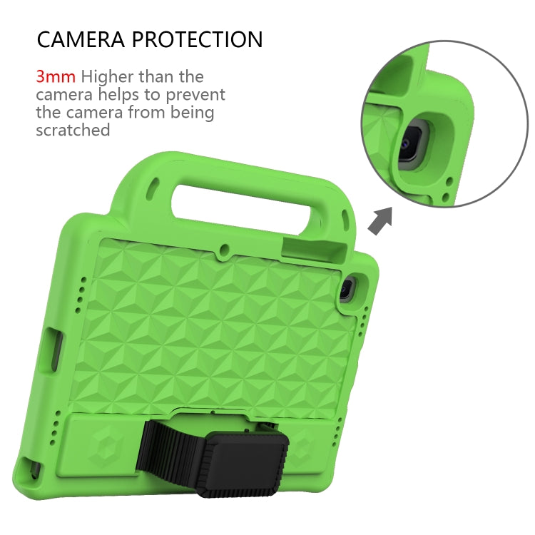 For Galaxy Tab S6 Lite P610/P615 Diamond Series EVA  Anti-Fall Shockproof Sleeve Protective Shell Case with Holder & Strap