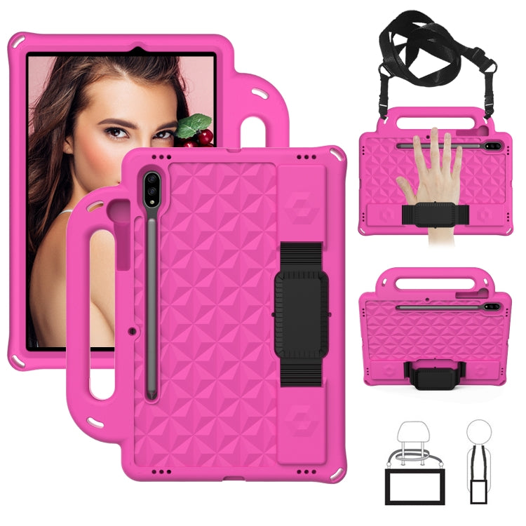 For Galaxy Tab S8 / Galaxy Tab S7 T870/T875 Diamond Series EVA