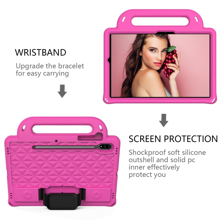 For Galaxy Tab S8 / Galaxy Tab S7 T870/T875 Diamond Series EVA