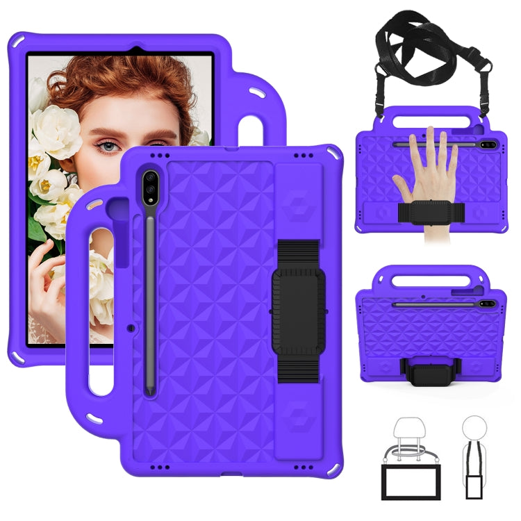 For Galaxy Tab S8 / Galaxy Tab S7 T870/T875 Diamond Series EVA