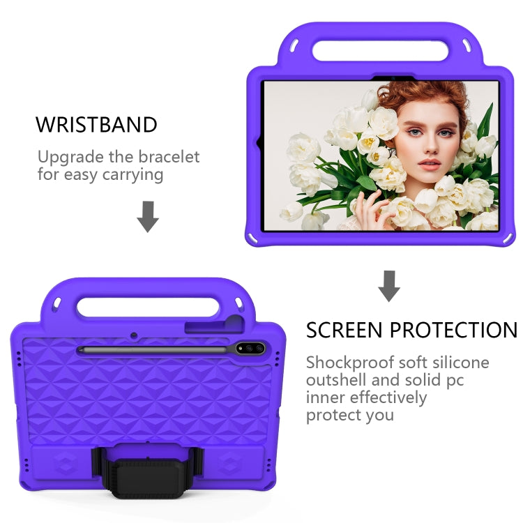 For Galaxy Tab S8 / Galaxy Tab S7 T870/T875 Diamond Series EVA