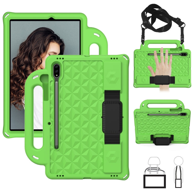 For Galaxy Tab S8 / Galaxy Tab S7 T870/T875 Diamond Series EVA