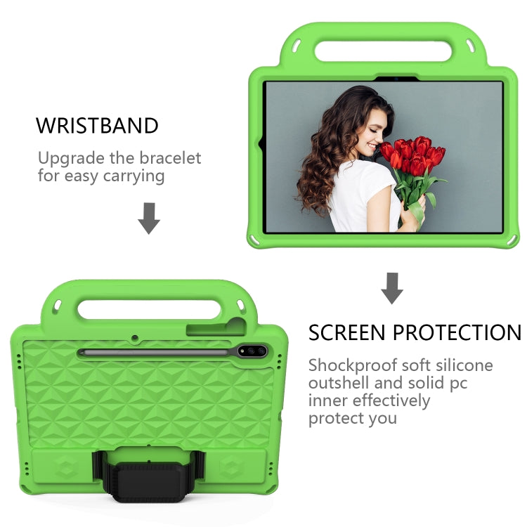 For Galaxy Tab S8 / Galaxy Tab S7 T870/T875 Diamond Series EVA