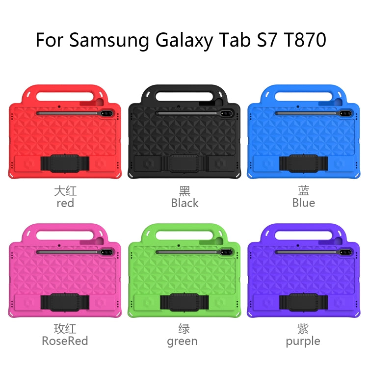 For Galaxy Tab S8 / Galaxy Tab S7 T870/T875 Diamond Series EVA