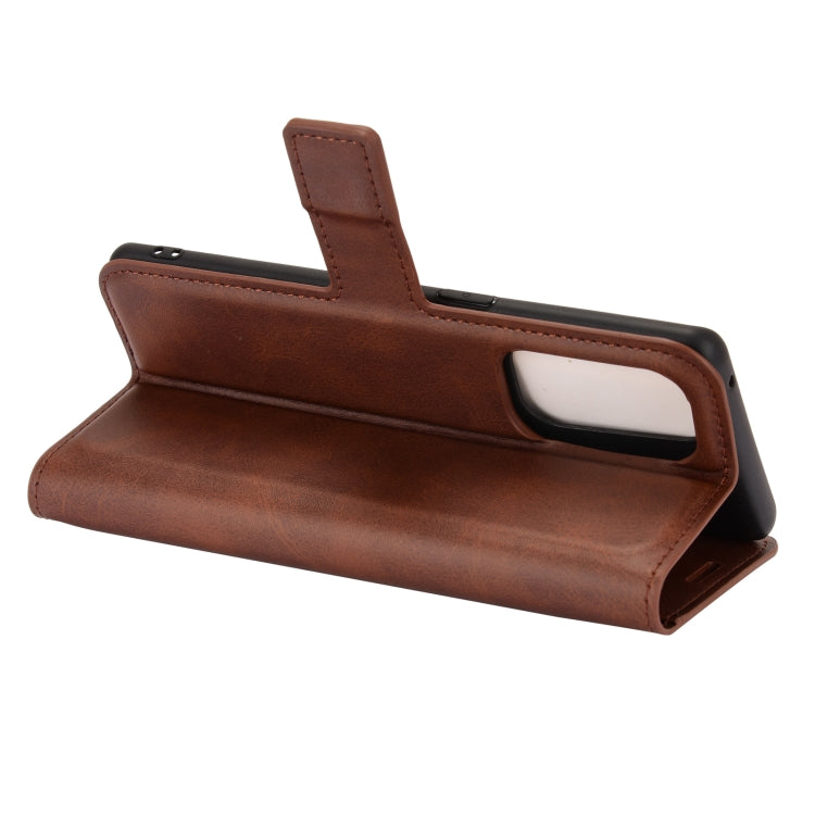 For OPPO Reno5 Pro 5G Retro Calf Pattern Buckle Horizontal Flip Leather Case with Holder & Card Slots & Wallet