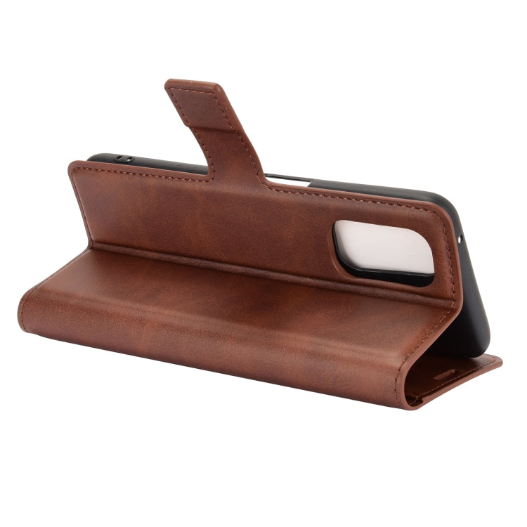 For OPPO Realme V5 / K7X Retro Calf Pattern Buckle Horizontal Flip Leather Case with Holder & Card Slots & Wallet