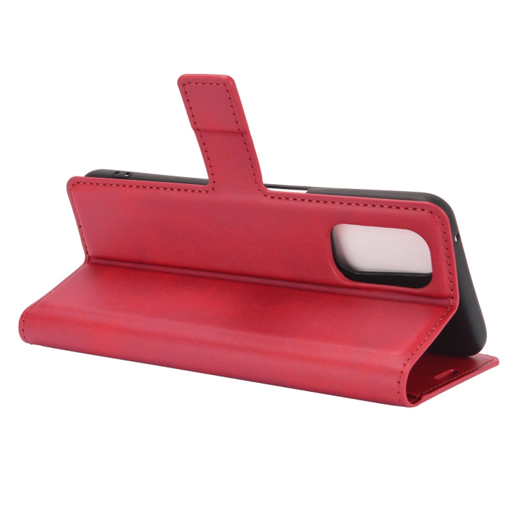 For OPPO Realme V5 / K7X Retro Calf Pattern Buckle Horizontal Flip Leather Case with Holder & Card Slots & Wallet