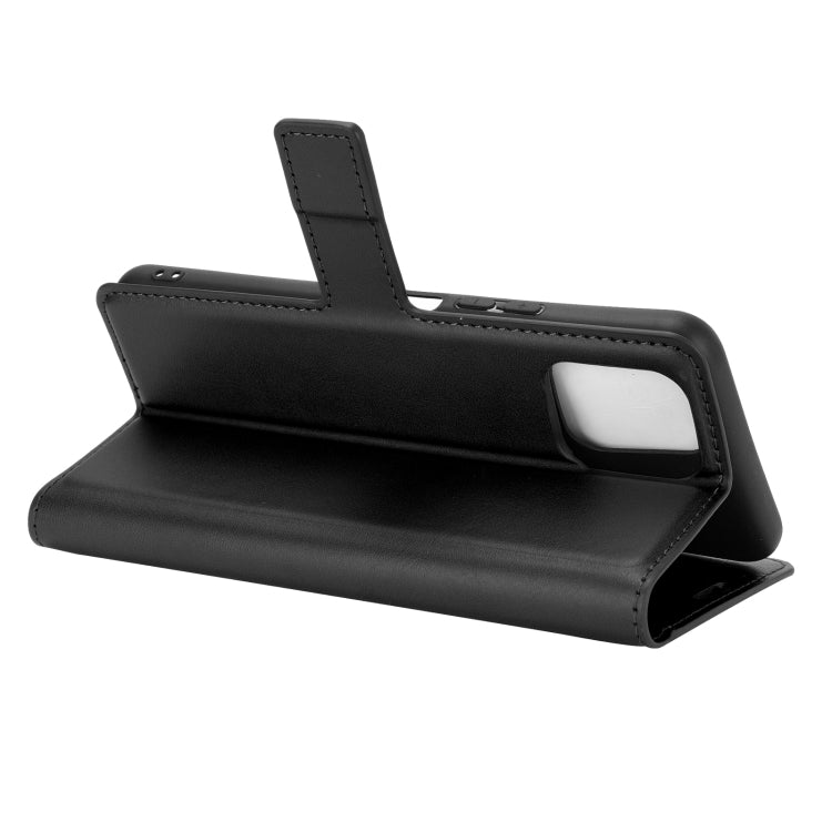 Retro Calf Pattern Buckle Card Wallet Left and Right Flip Phone Holster with Bracket Function For vivo iQOO U3 / Y52S