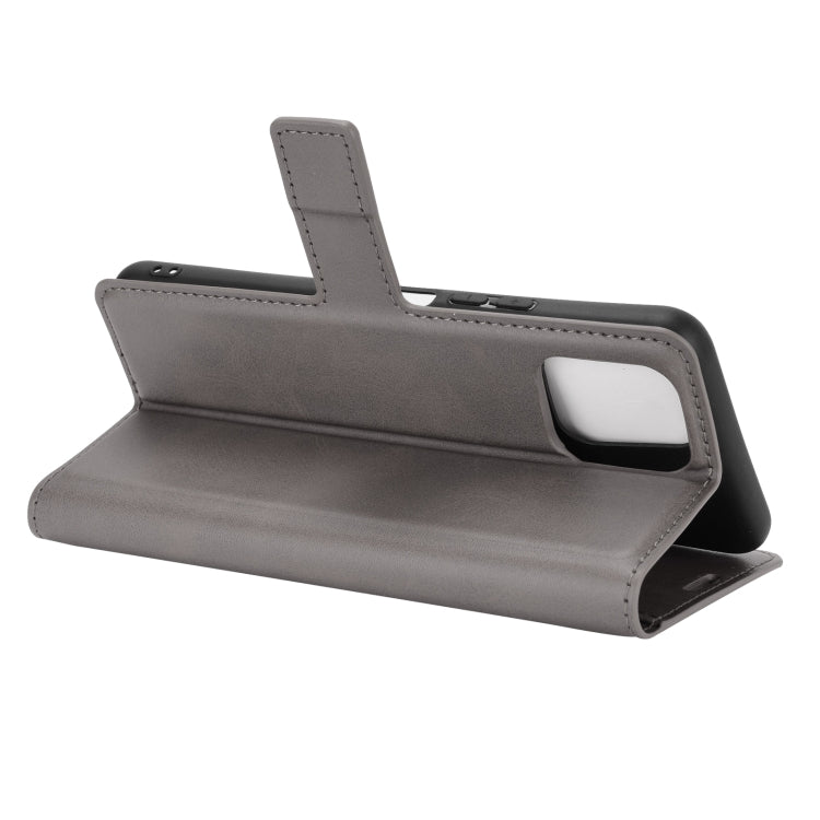 Retro Calf Pattern Buckle Card Wallet Left and Right Flip Phone Holster with Bracket Function For vivo iQOO U3 / Y52S