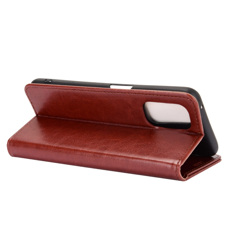 For OPPO Realme V5 / K7X / Realme Q2 / Realme 7 5G R64 Texture Single Horizontal Flip Protective Case with Holder & Card Slots & Wallet& Photo Frame