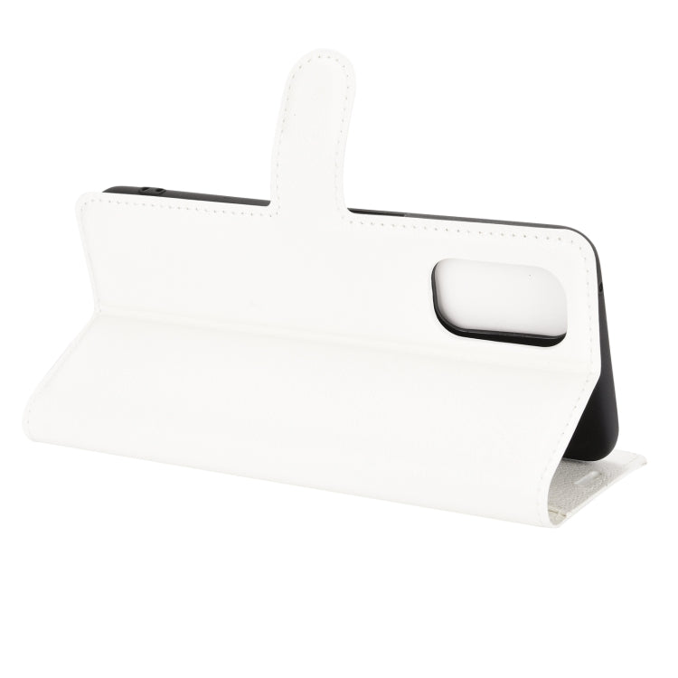 For OPPO Realme V5 / K7X / Realme Q2 / Realme 7 5G Litchi Texture Horizontal Flip Protective Case with Holder & Card Slots & Wallet