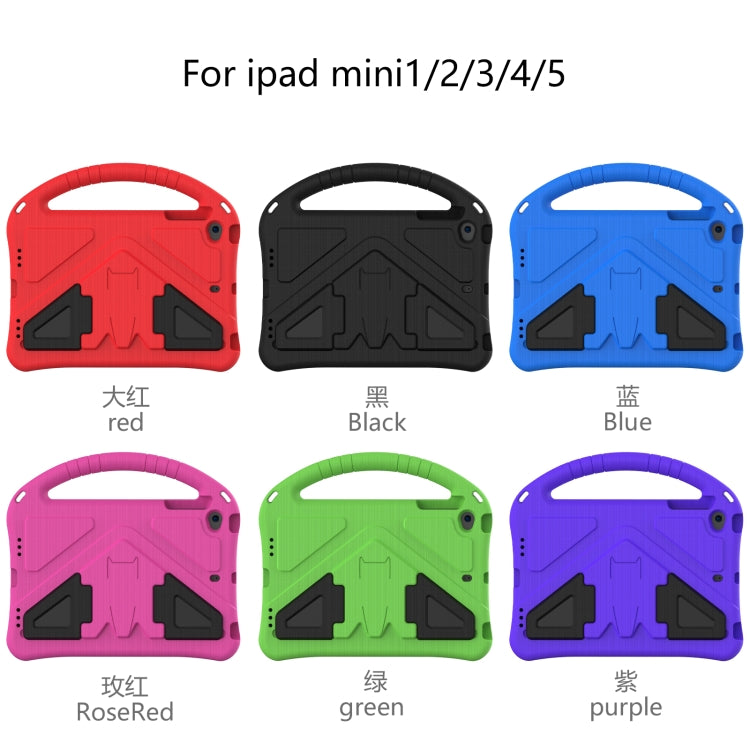 For iPad Mini5/4/3/2/1 EVA Flat Anti Falling Protective Case Shell with Holder