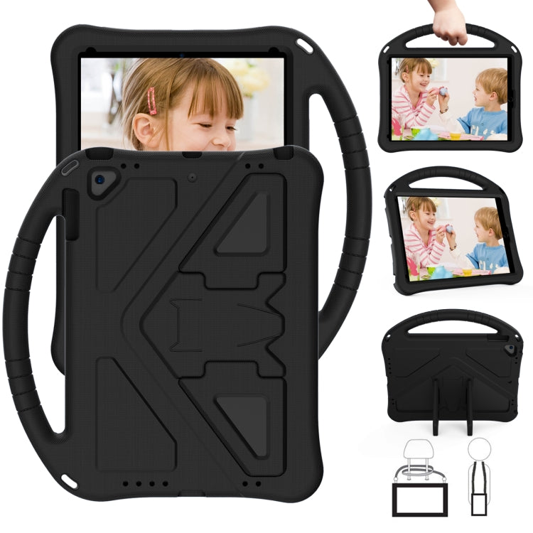 For iPad Air/Air2/9.7(2018)&(2017) EVA Flat Anti Falling Protective Case Shell with Holder