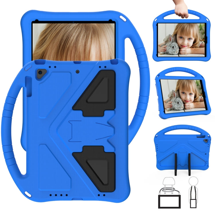 For iPad Air/Air2/9.7(2018)&(2017) EVA Flat Anti Falling Protective Case Shell with Holder