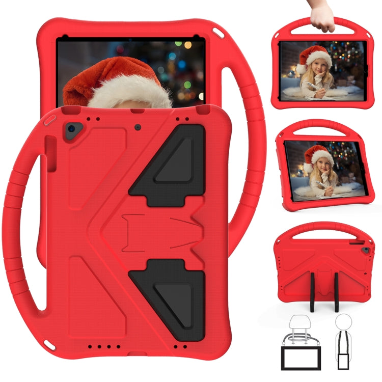 For iPad Air/Air2/9.7(2018)&(2017) EVA Flat Anti Falling Protective Case Shell with Holder