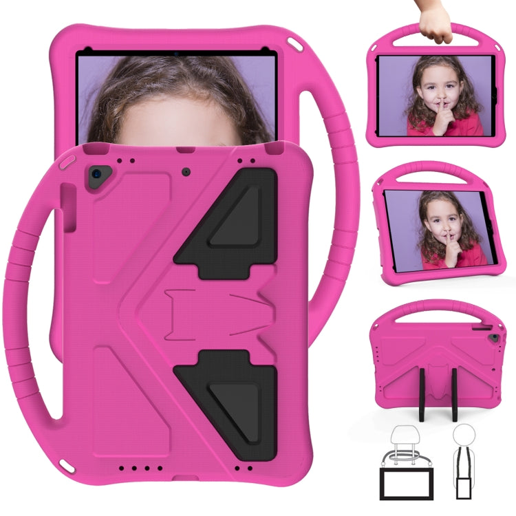 For iPad Air/Air2/9.7(2018)&(2017) EVA Flat Anti Falling Protective Case Shell with Holder