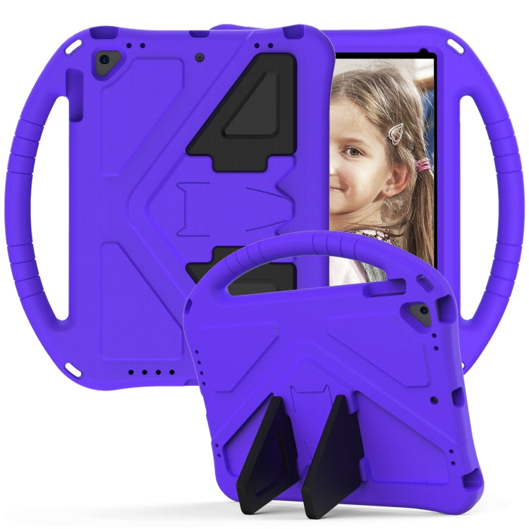 For iPad Air/Air2/9.7(2018)&(2017) EVA Flat Anti Falling Protective Case Shell with Holder