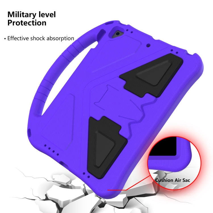 For iPad Air/Air2/9.7(2018)&(2017) EVA Flat Anti Falling Protective Case Shell with Holder