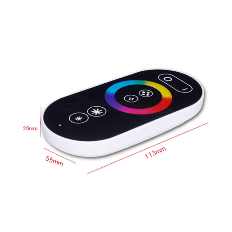 RGB LED Synchronous Controller Dimmer DC12V 24V 16 Mode Wireless Touch RF Remote Control For RGB LED Strip