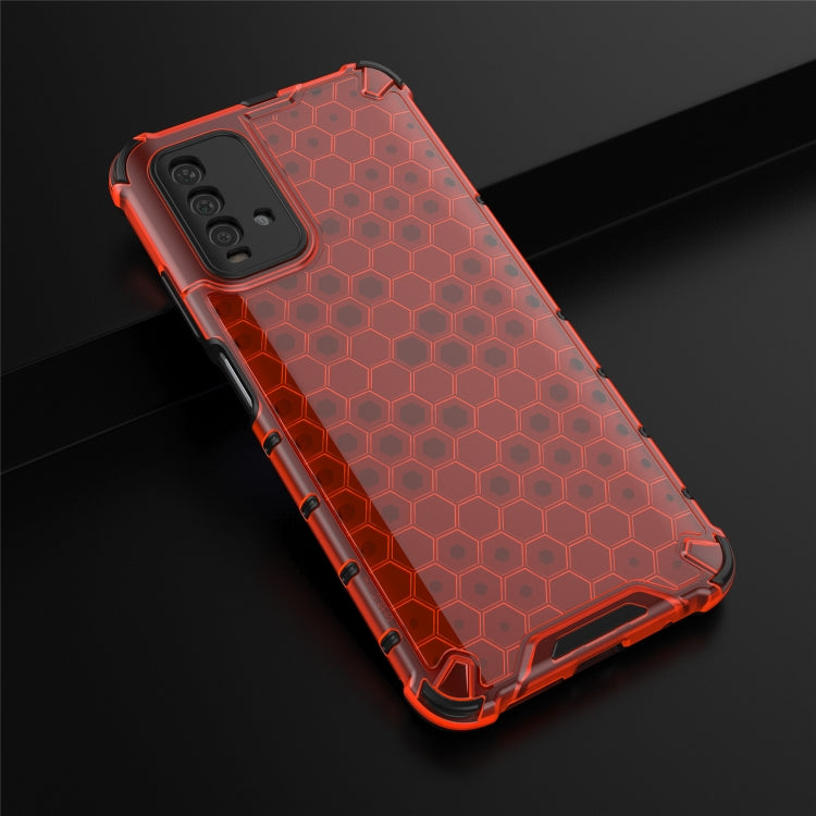 For Xiaomi Redmi 9T  Shockproof Honeycomb PC + TPU Case