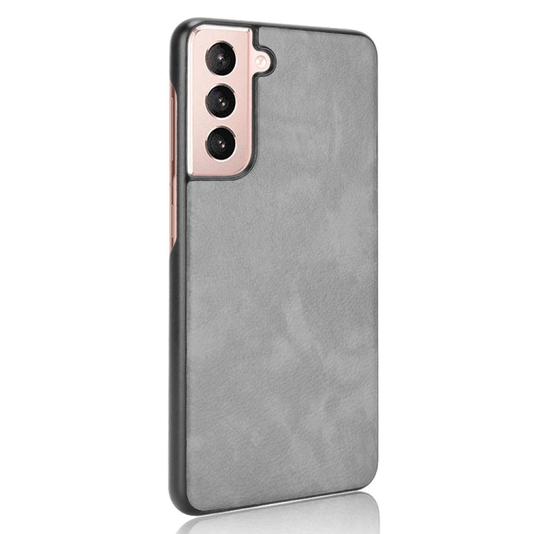 For Samsung Galaxy S21 5G Shockproof Litchi Texture PC + PU Case
