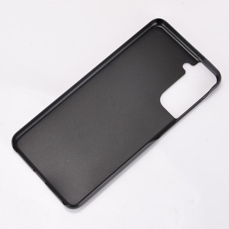 For Samsung Galaxy S21 5G Shockproof Litchi Texture PC + PU Case