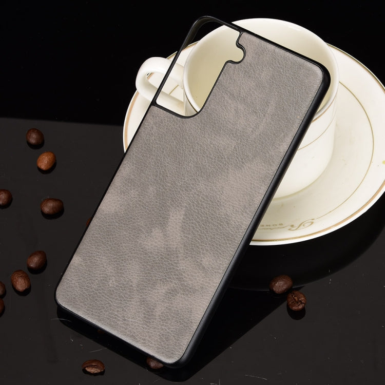 For Samsung Galaxy S21 5G Shockproof Litchi Texture PC + PU Case