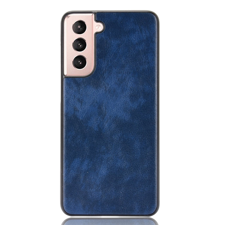 For Samsung Galaxy S21 5G Shockproof Litchi Texture PC + PU Case