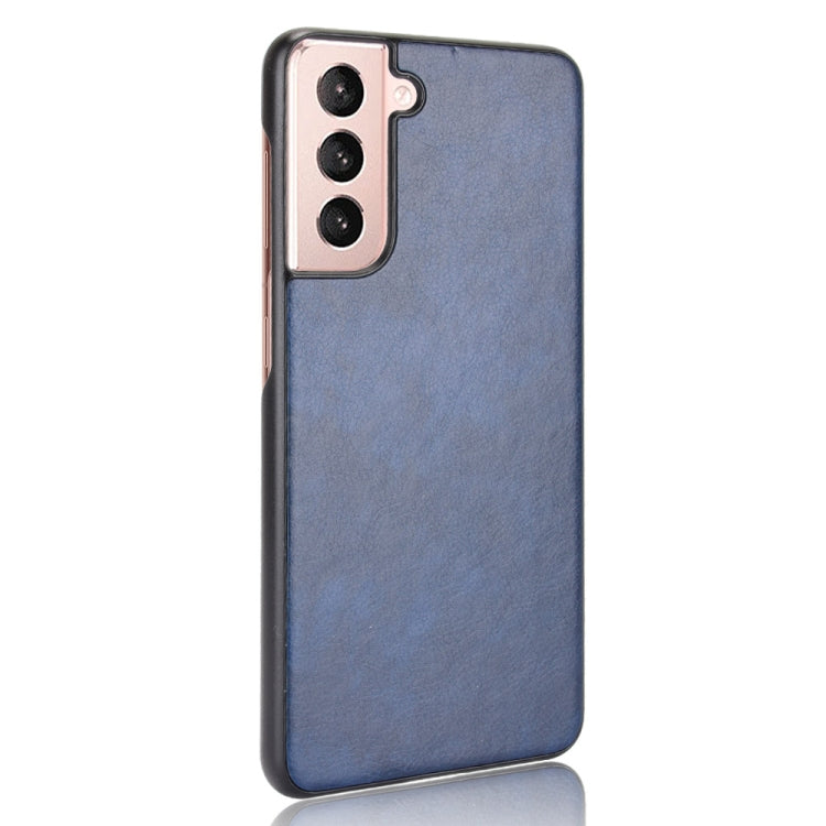 For Samsung Galaxy S21 5G Shockproof Litchi Texture PC + PU Case