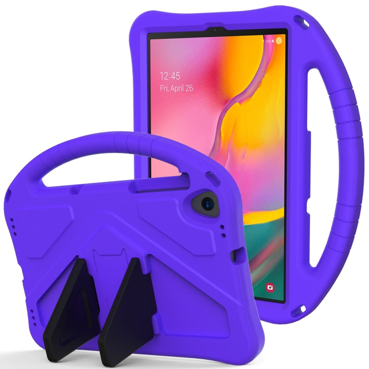 For Samsung Galaxy Tab A 10.1 (2019) T510 EVA Flat Anti Falling Protective Case Shell with Holder