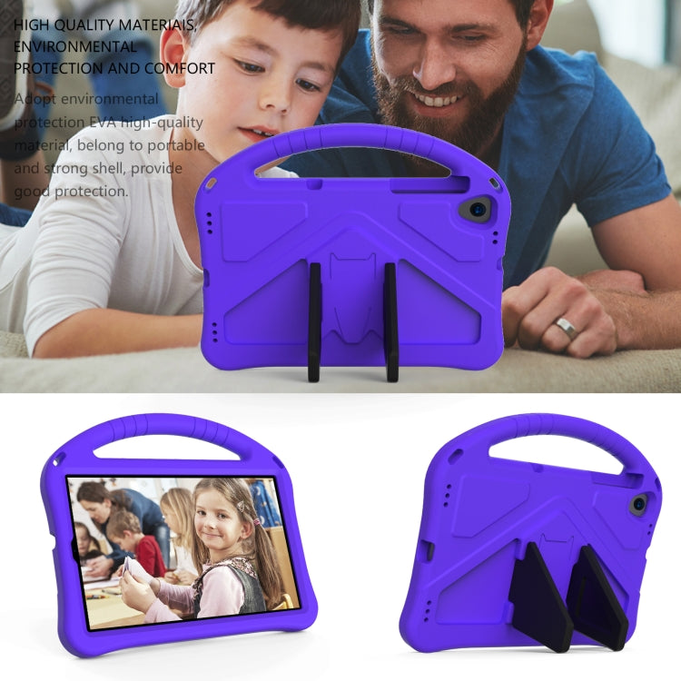 For Samsung Galaxy Tab A 10.1 (2019) T510 EVA Flat Anti Falling Protective Case Shell with Holder