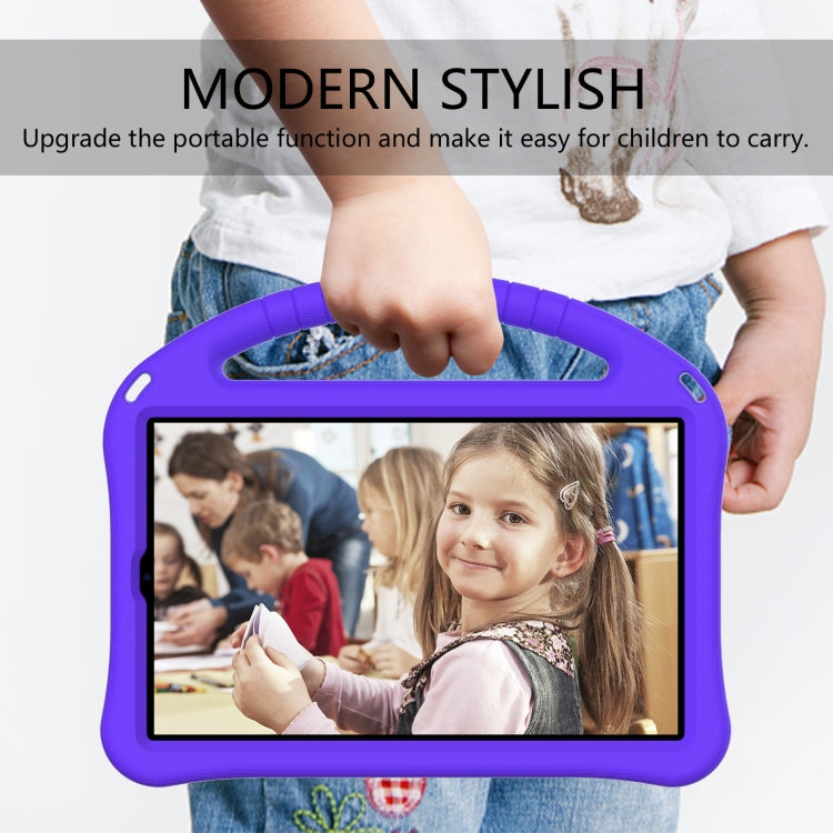 For Samsung Galaxy Tab A 10.1 (2019) T510 EVA Flat Anti Falling Protective Case Shell with Holder