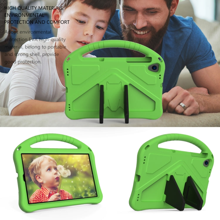 For Samsung Galaxy Tab A 10.1 (2019) T510 EVA Flat Anti Falling Protective Case Shell with Holder