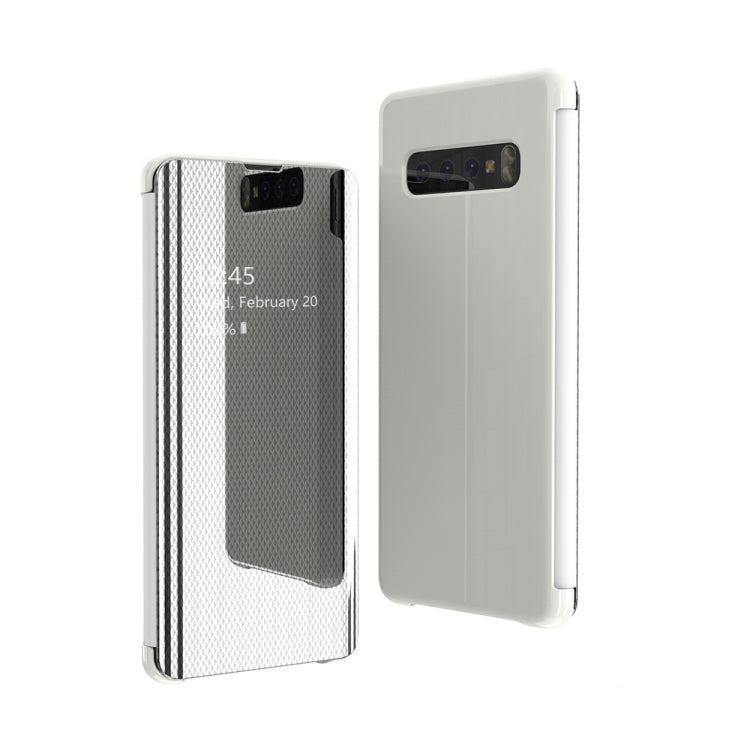 Mirror Plated Ultra-Thin Mobile Phone Smart Protective Case For Samsung S10 Plus Flip-Free Smart Answering Phone