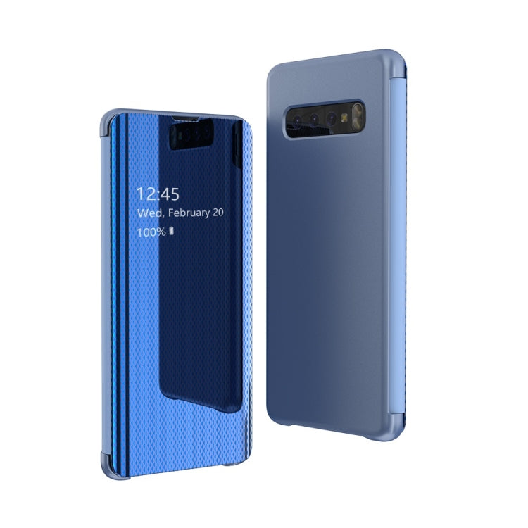 Mirror Plated Ultra-Thin Mobile Phone Smart Protective Case For Samsung S10 Plus Flip-Free Smart Answering Phone