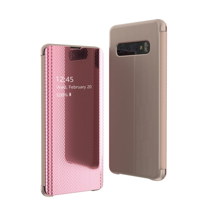 Mirror Plated Ultra-Thin Mobile Phone Smart Protective Case For Samsung S10 Plus Flip-Free Smart Answering Phone